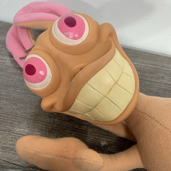 Vintage 1992 Talking Ren Hoek Plush Doll by Mattel Working Condition Nickelodeon - Picture 5 of 7